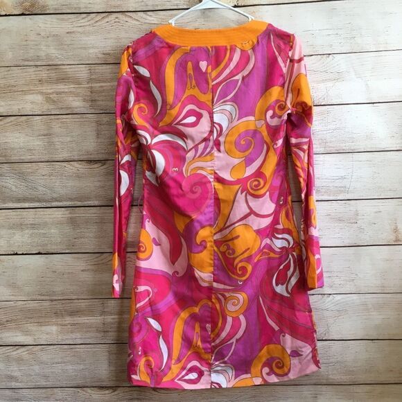 NEW WITH TAGS TRINA TURK FOR BANANA REPUBLIC SILK BLEND BONITA DRESS IN PINK - Picture 6 of 8
